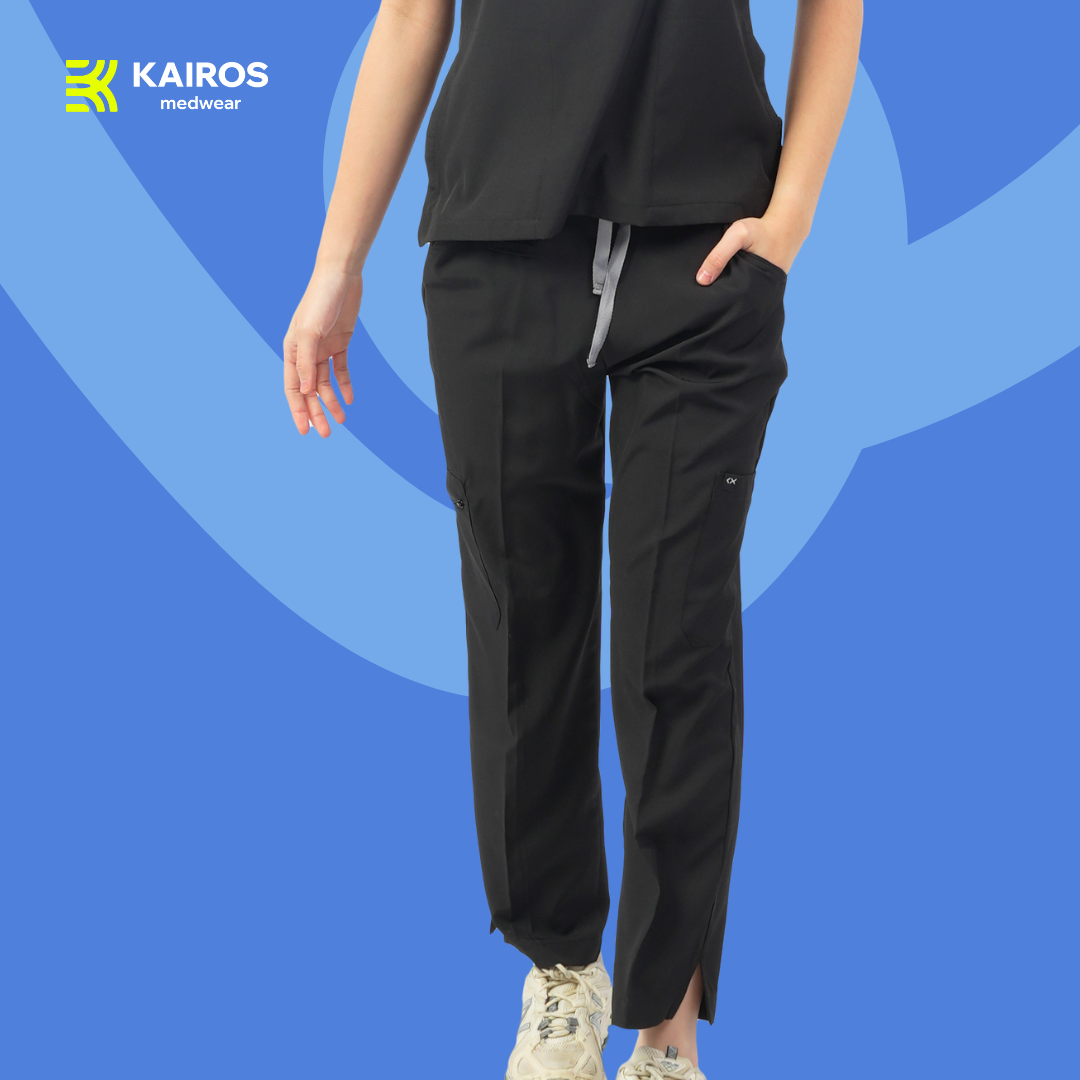 Female Scrubs Bottoms | Straight Cut Pants | Kairos PureComfort