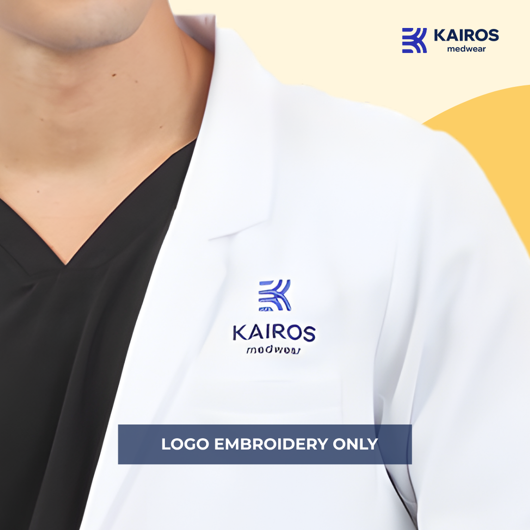 KAIROS MEDWEAR EMBROIDERY ONLY ADD ON for Scrubs and Coats Sewing Accessory Type Patch (NO GARMENT)