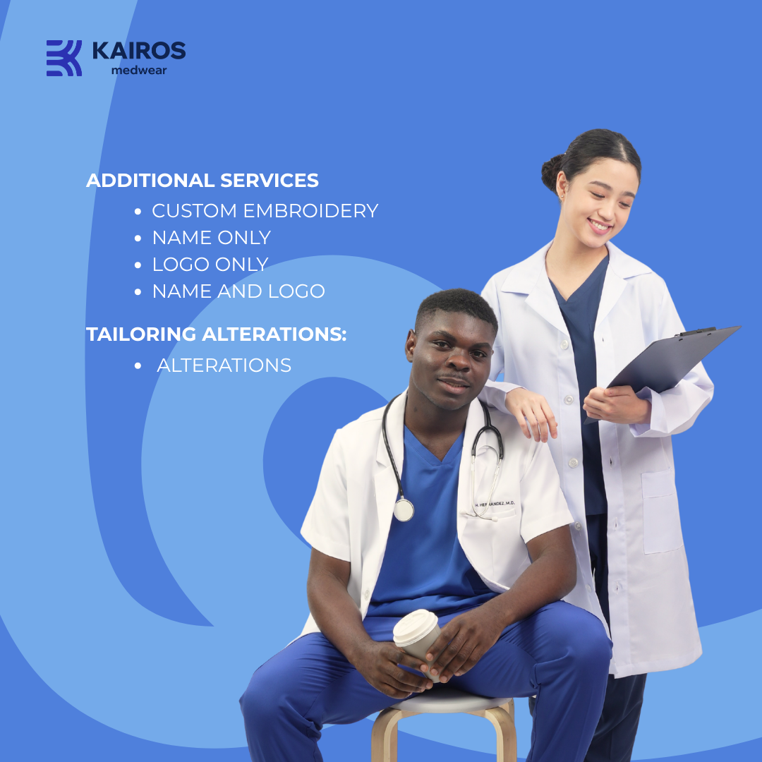 Female Scrubs Top | Chino Collar | Kairos PureComfort