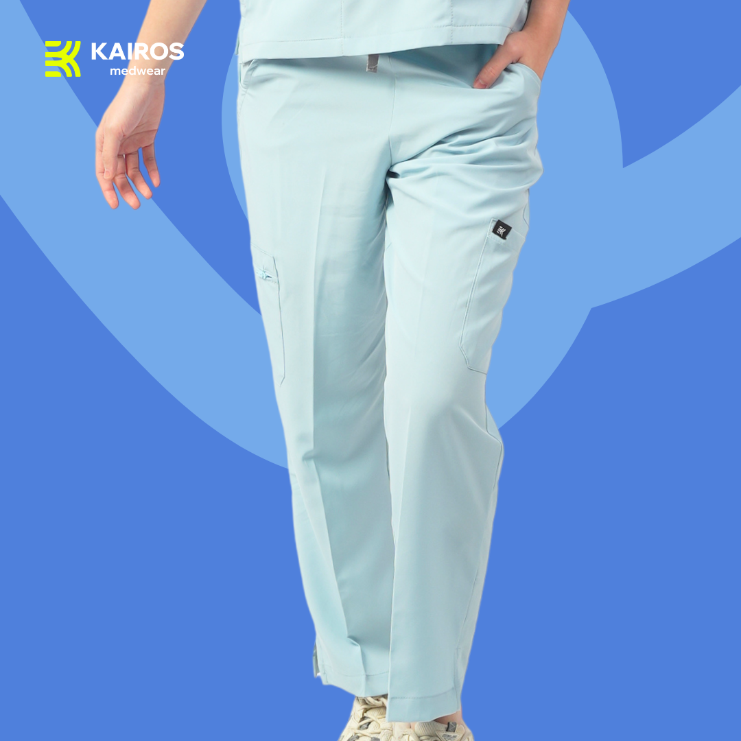 Female Scrubs Bottoms | Straight Cut Pants | Kairos PureComfort