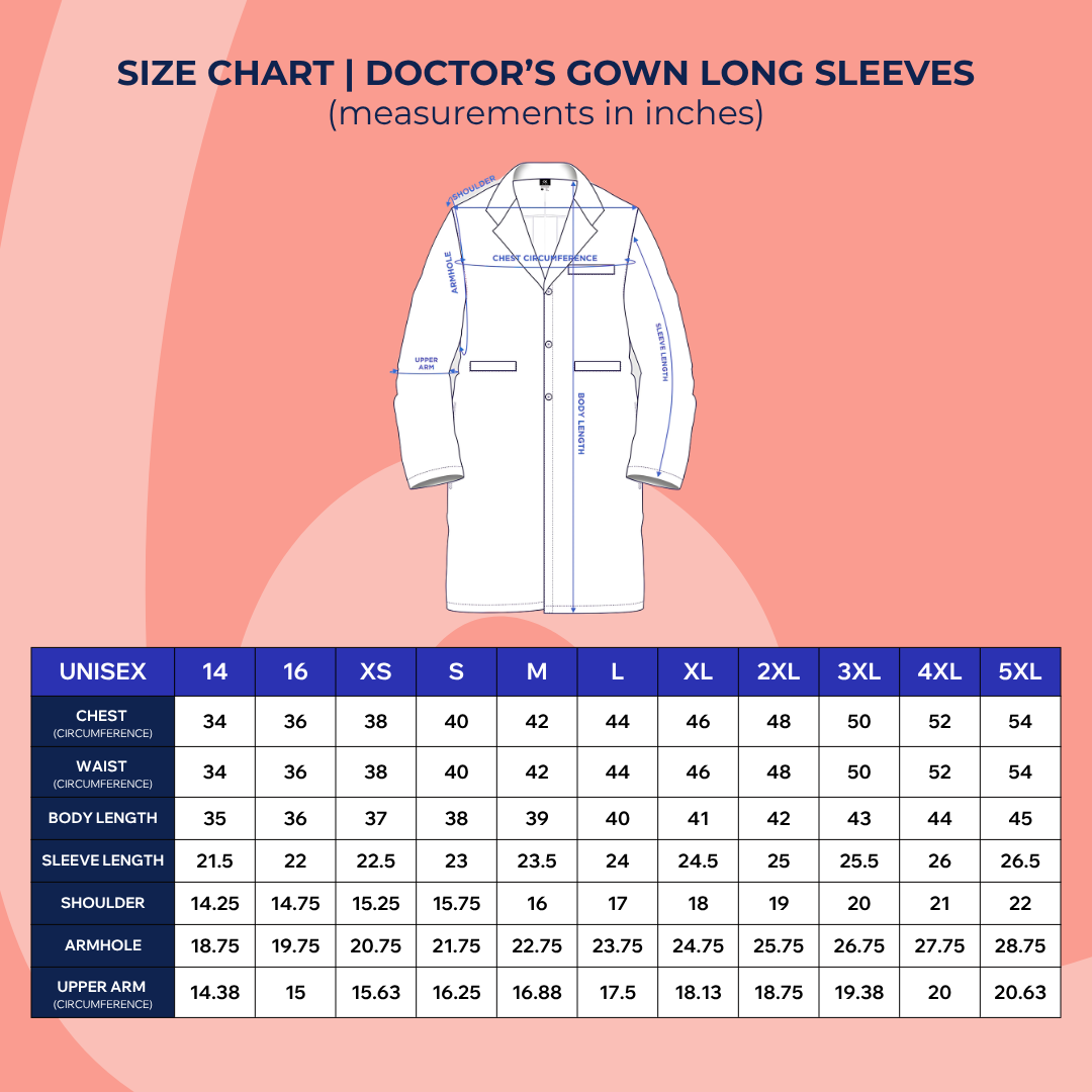 Katrina Laboratory Gown | Long Sleeves | Kairos Medwear
